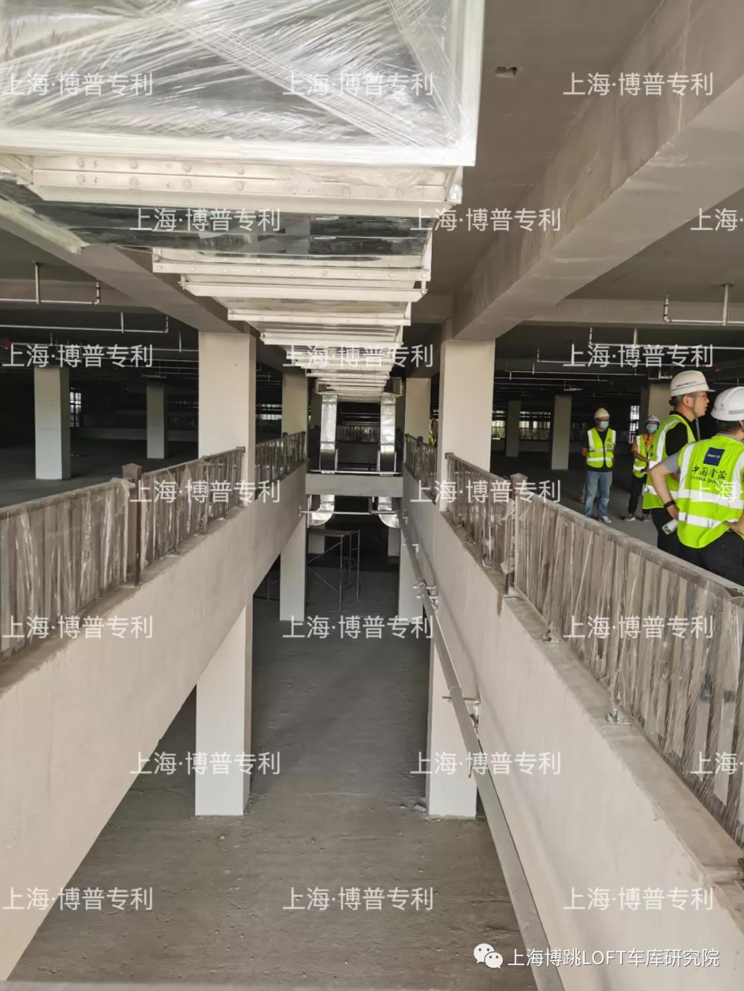 青岛恭喜金茂集团第一个LOFT专利车库项目封顶！（限内部参观）